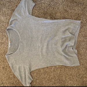It’s a rib knit top